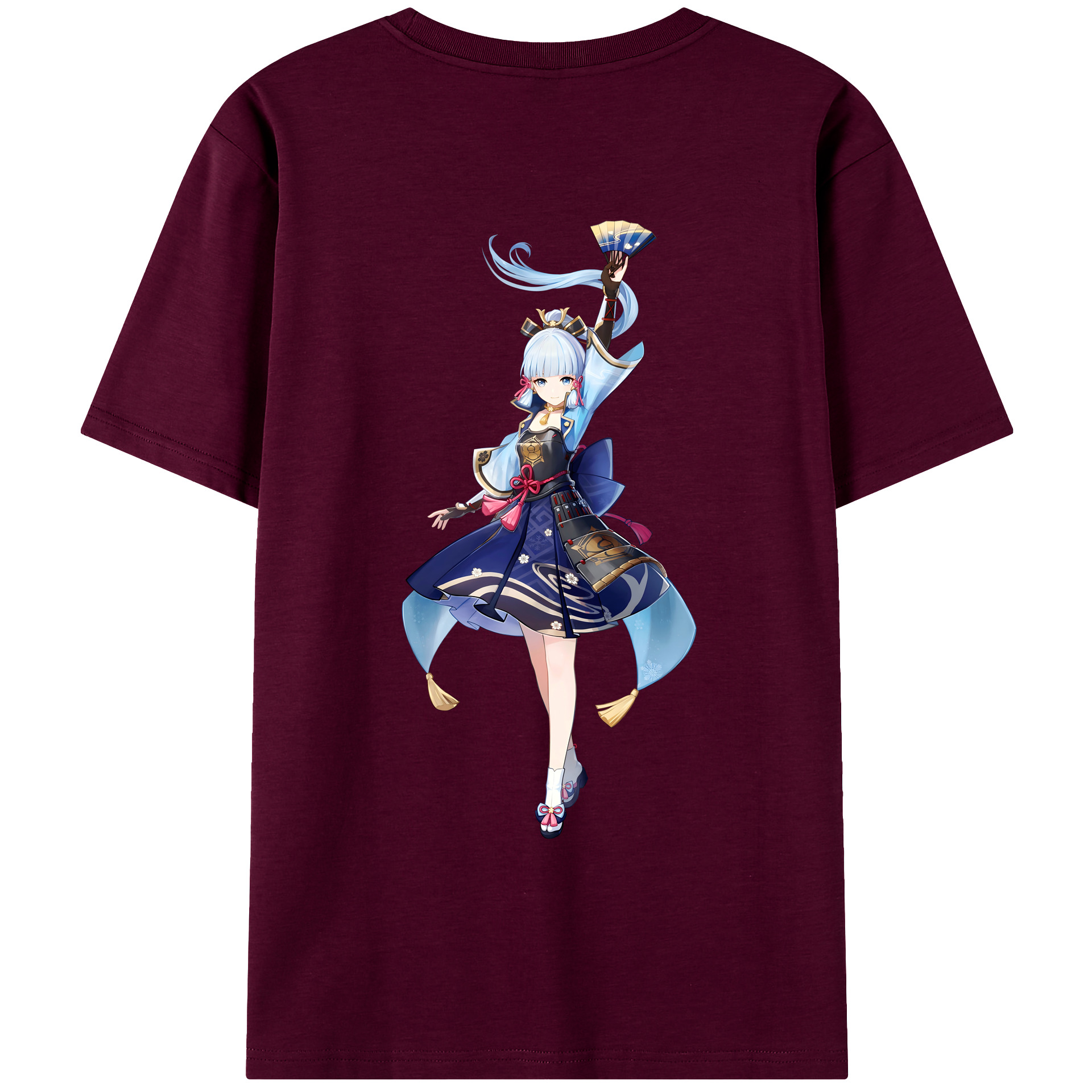 げんし神 神里綾華 神宮寺レン genshin Kamimiya Ren レディース半袖Tシャツ(バックプリント)